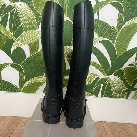 Givenchy Rubber Riding Rain Boots - Picture 3 of 4
